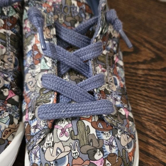 Bobs By Sketchers. Cats In Cowboy Hats. Western. EUC Size 7 ( Bin16) - Picture 6 of 8